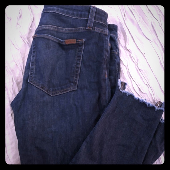 Joe's Jeans Denim - Joes Jeans Skinny Frayed Waist 29